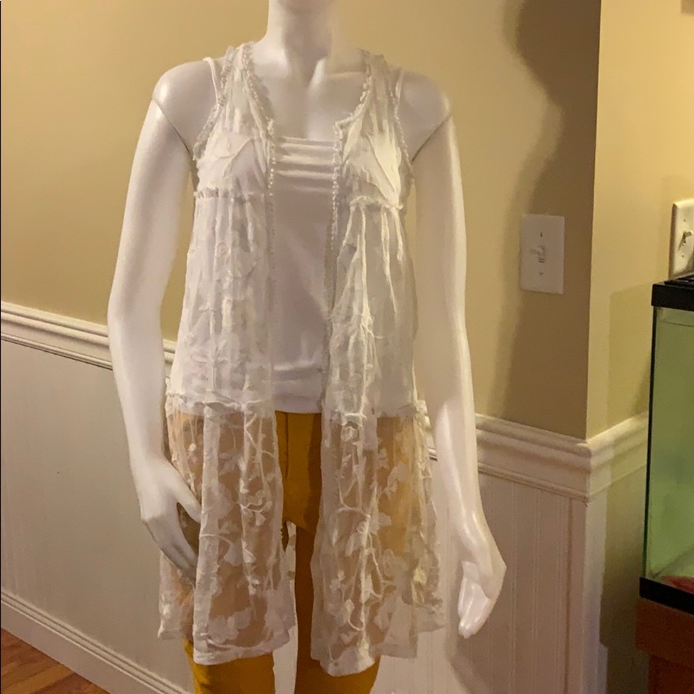 Girls XL Nylon/cotton dressy cover up/shawl